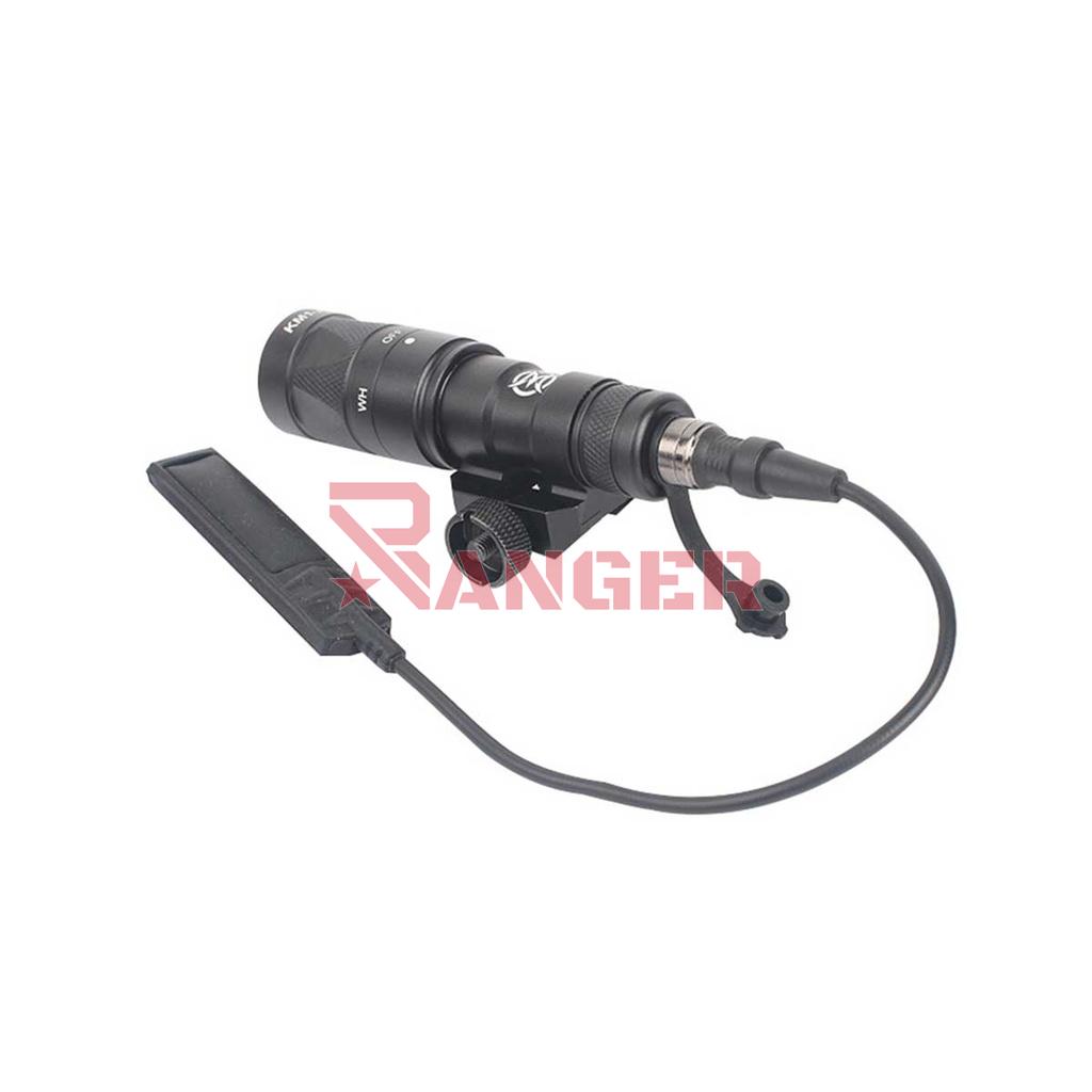 LINTERNA TACTICA WADSN M300W C/ESTROBO NEGRA