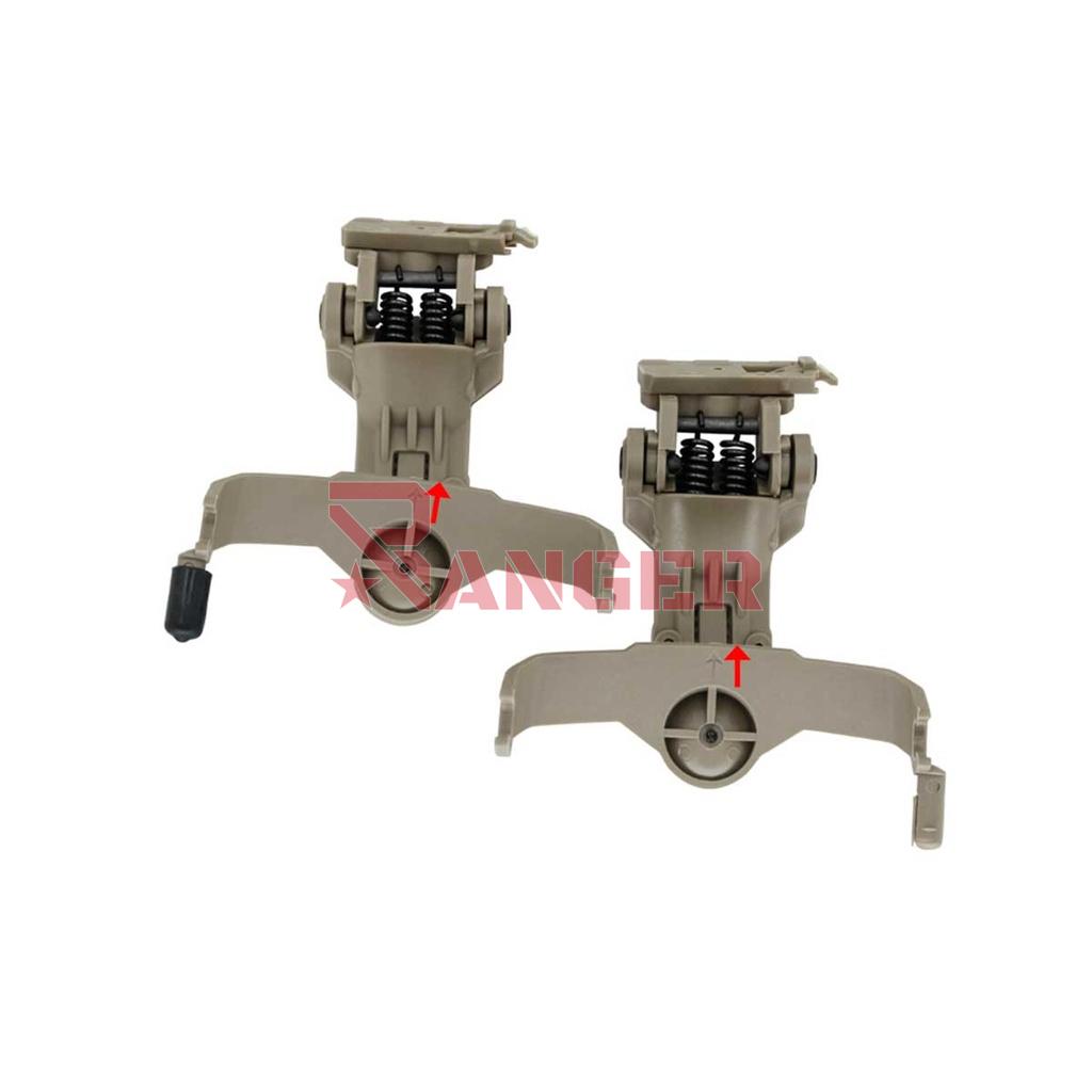 MONTURA AURICULARES PARA CASCO ARC TAC-SKY C/MICRO TAN