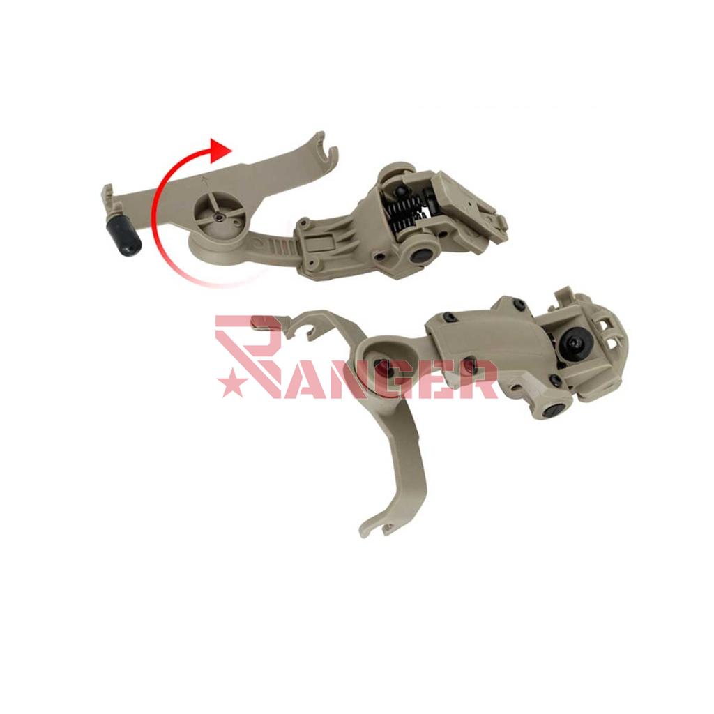 MONTURA AURICULARES PARA CASCO ARC TAC-SKY C/MICRO TAN