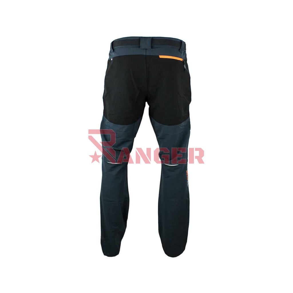 PANTALON SPHERE BILBO WATER REPELLENT CARBON-NARANJA