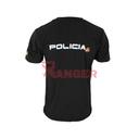 CAMISETA IMMORTAL POLICIA NACIONAL NEGRA