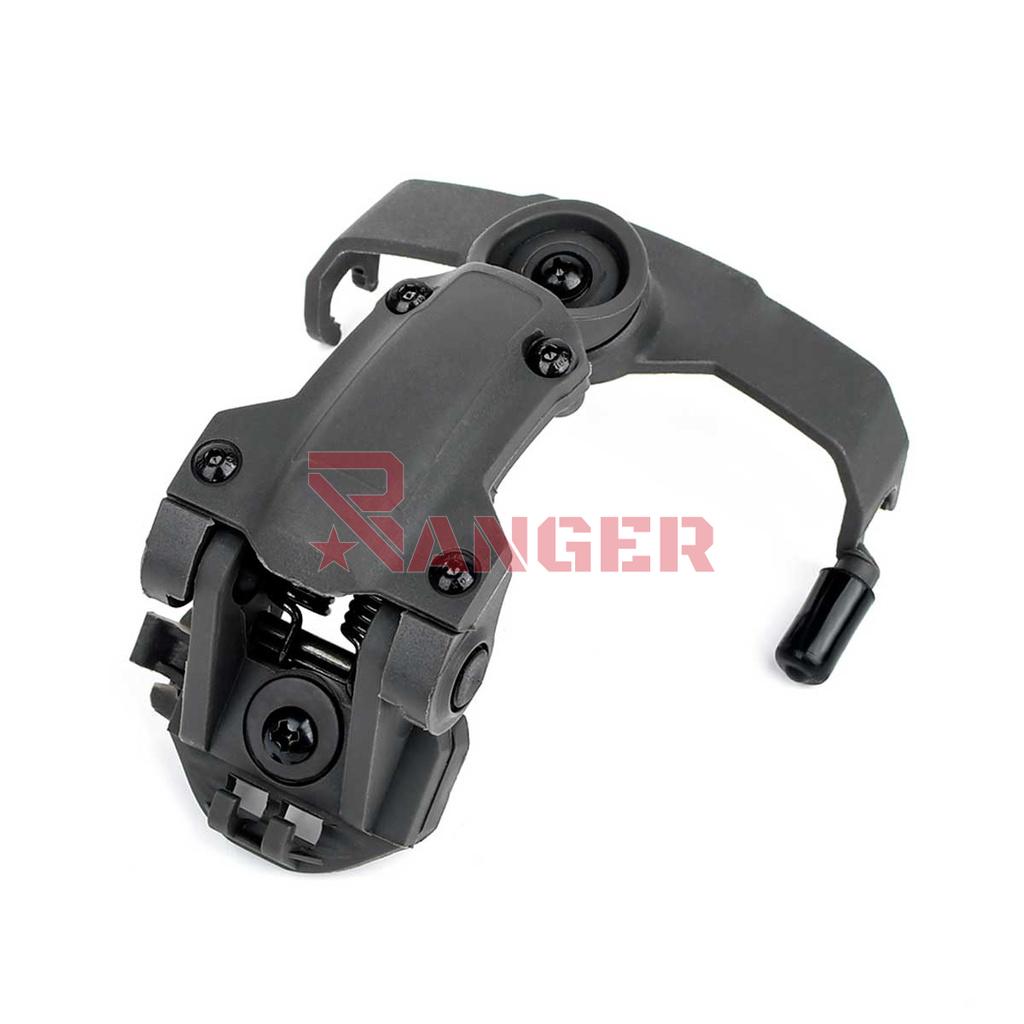 MONTURA AURICULARES PARA CASCO ARC TAC-SKY C/MICRO NEGRO