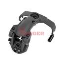 MONTURA AURICULARES PARA CASCO ARC TAC-SKY C/MICRO NEGRO