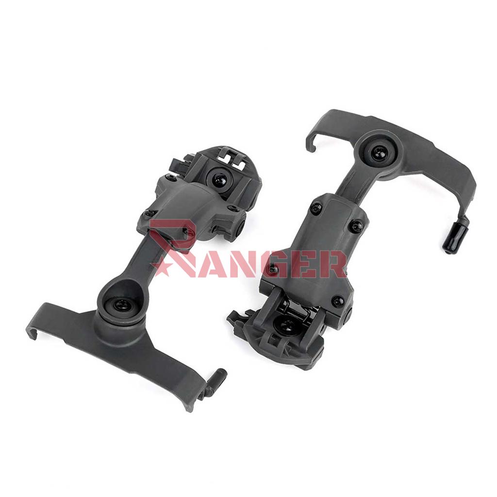 MONTURA AURICULARES PARA CASCO ARC TAC-SKY C/MICRO NEGRO