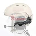 MONTURA AURICULARES PARA CASCO ARC TAC-SKY C/MICRO NEGRO