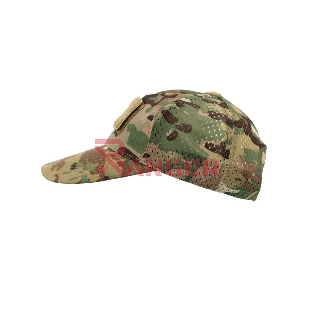 GORRA AIRSOFT VELCROS REJILLA IMMORTAL MULTICAM