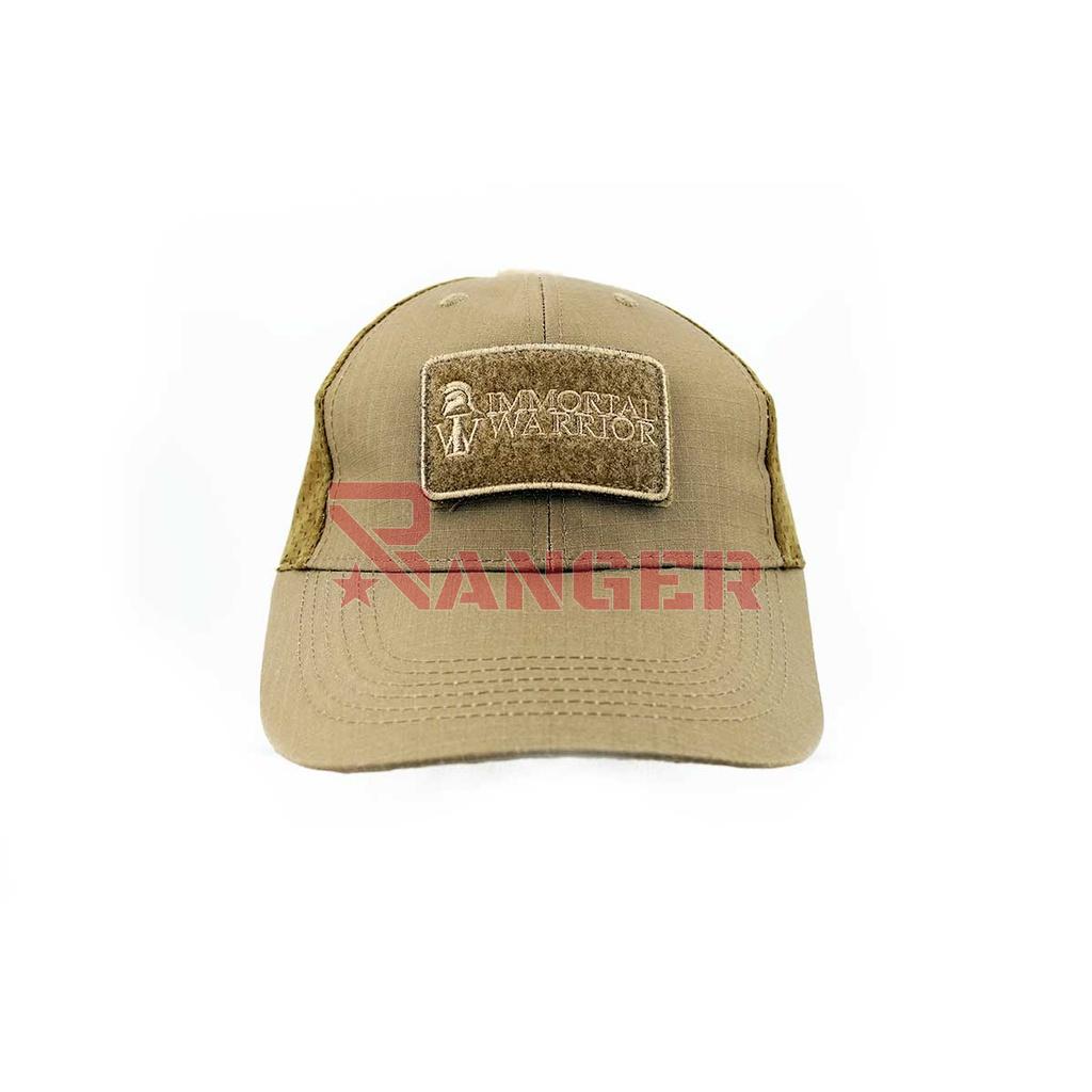 GORRA AIRSOFT VELCROS REJILLA IMMORTAL COYOTE
