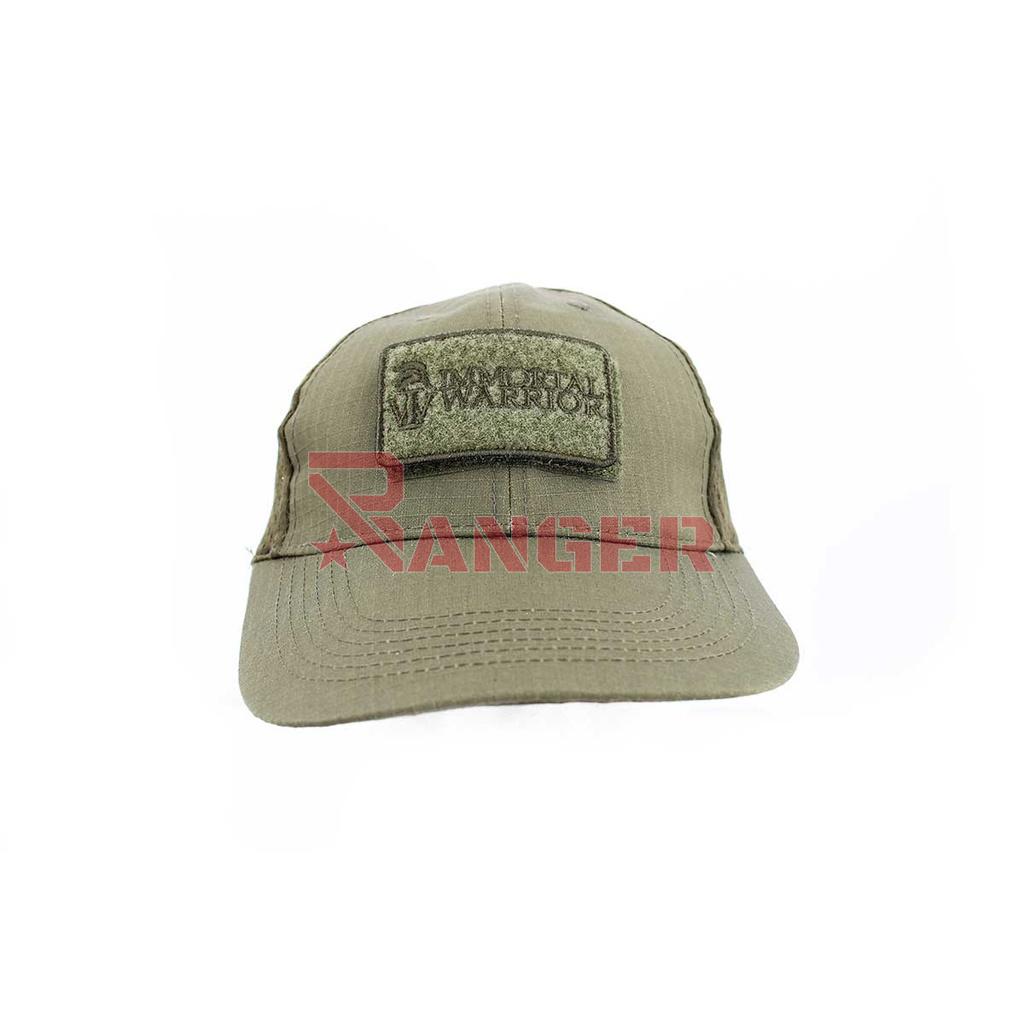 GORRA AIRSOFT VELCROS REJILLA MILTEC VERDE