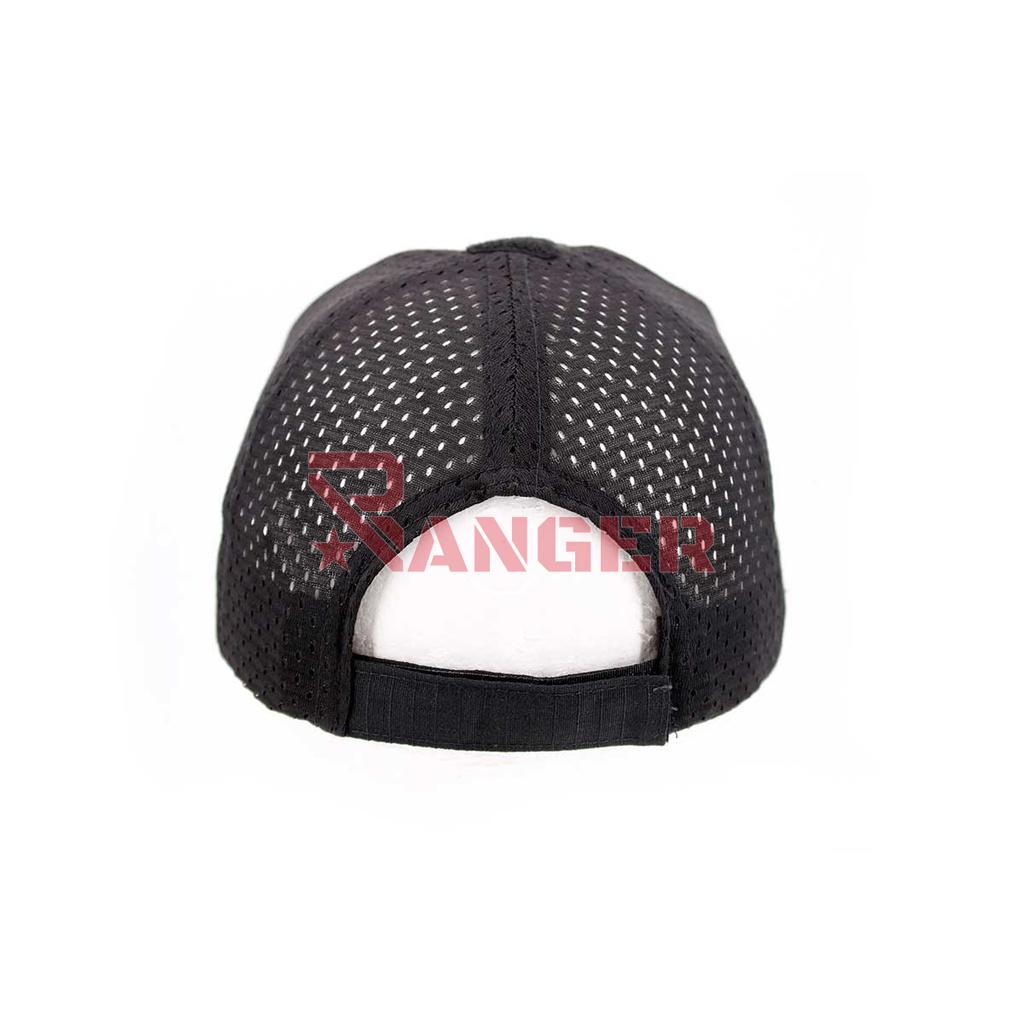 GORRA AIRSOFT VELCROS REJILLA IMMORTAL NEGRA