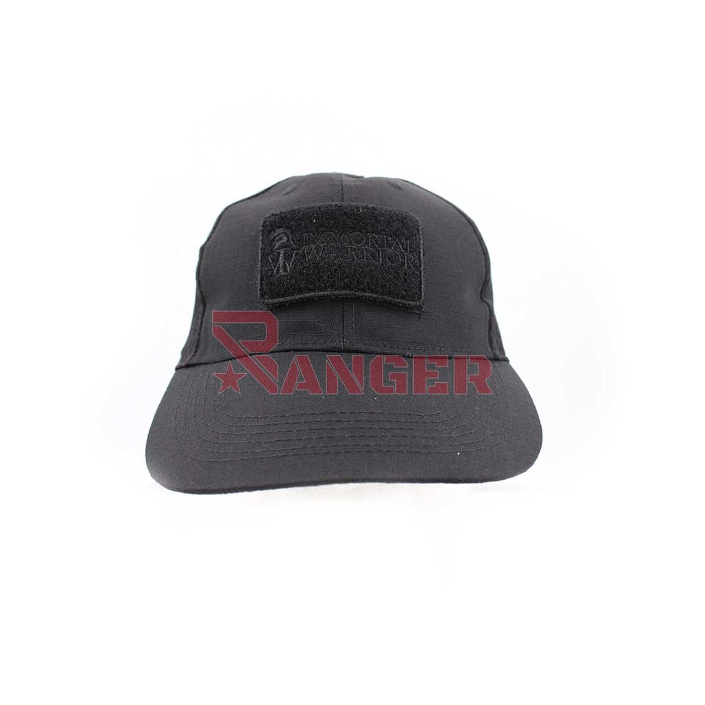 GORRA AIRSOFT VELCROS REJILLA IMMORTAL NEGRA