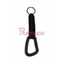 MOSQUETON TACTICO C/PARACORD IMMORTAL NEGRO