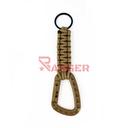 MOSQUETON TACTICO C/PARACORD IMMORTAL TAN