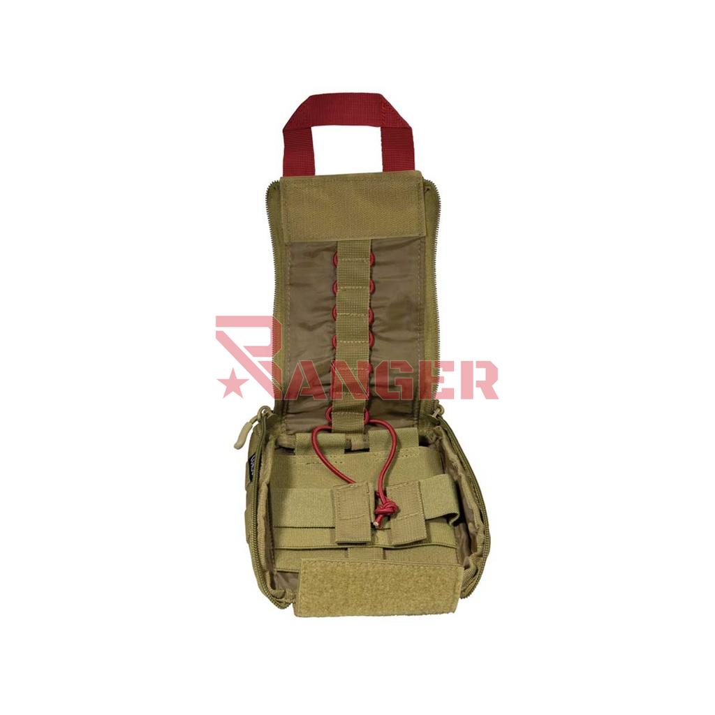POUCH BOTIQUIN CORSO IFAK S/RELLENAR EXTRACCION RAPIDA COYOTE