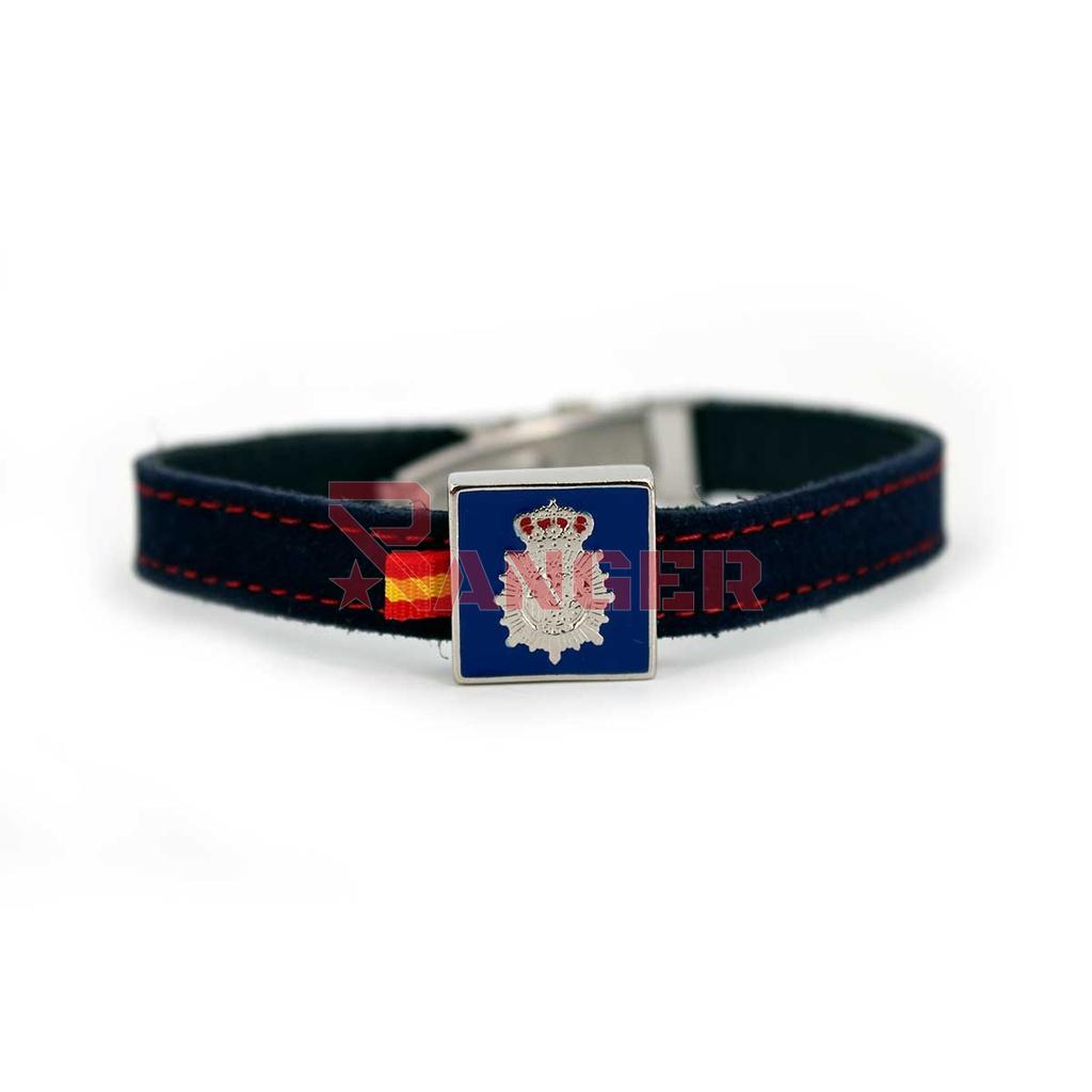 PULSERA POLICIA NACIONAL CHAPA ESPAÑA
