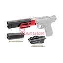 GUARDAMANOS LIGERO ACTION ARMY AAP01/AAP01C ROJO