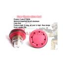 CABEZA PISTON SHS 8A C/RODAMIENTOS METALICA ROJA