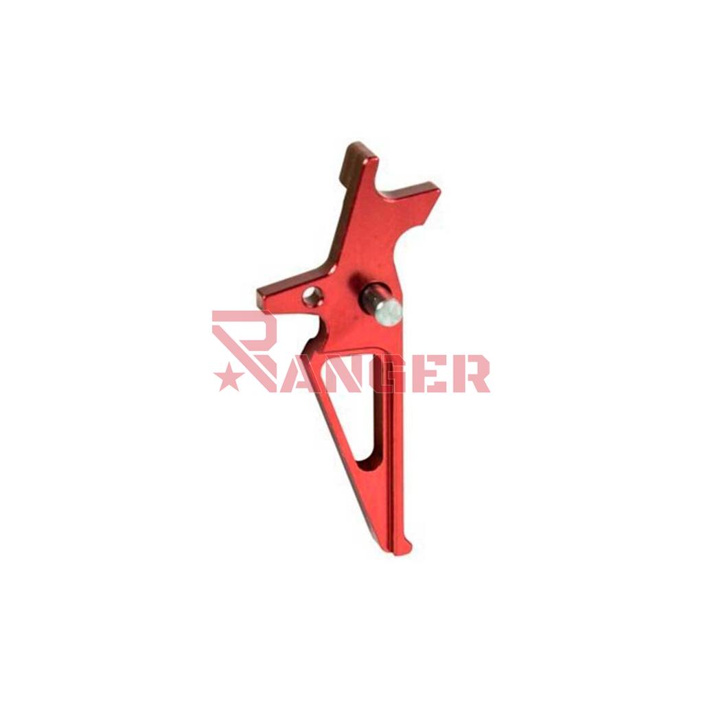 GATILLO RECTO SHS M4 AEG ROJO