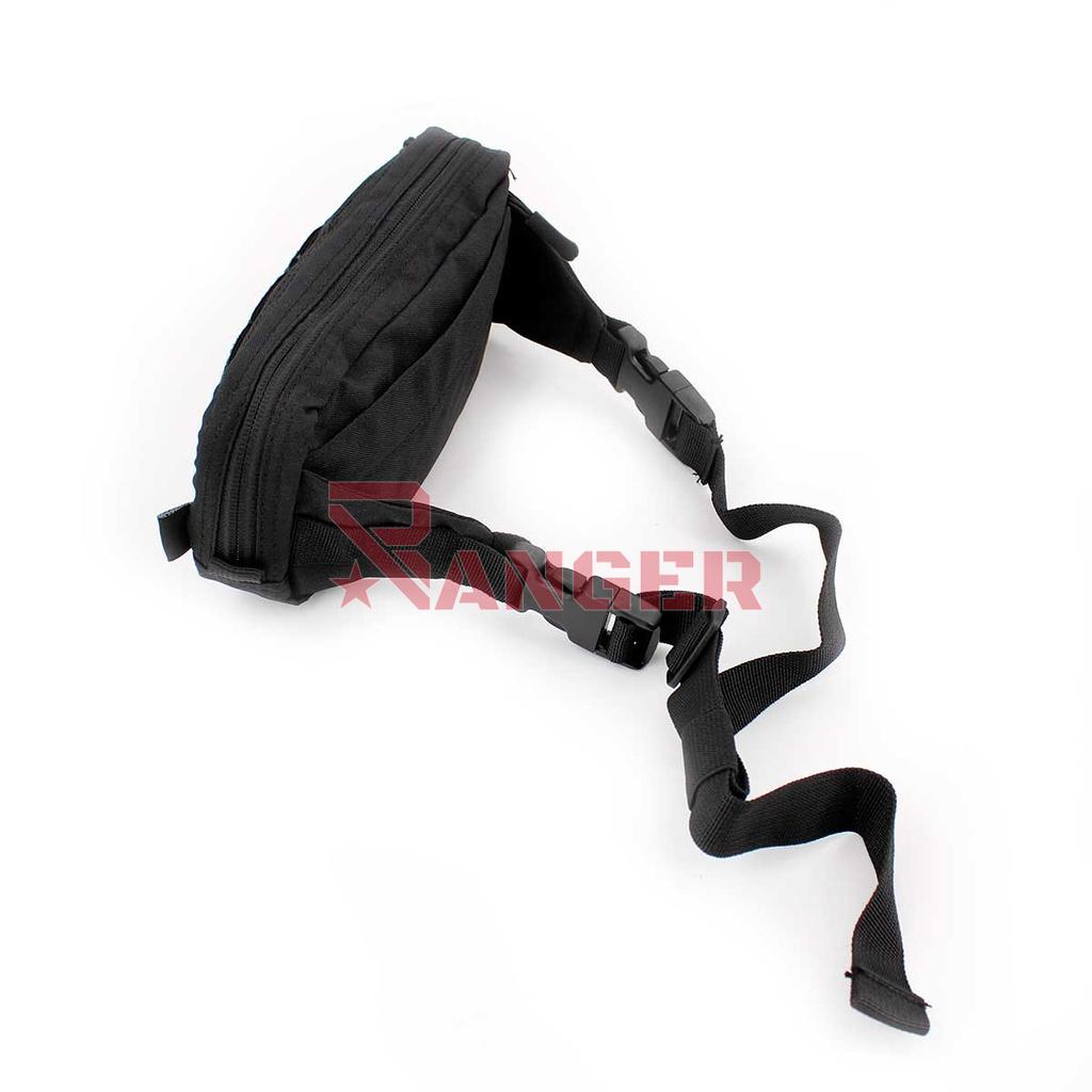 RIÑONERA IMMORTAL MOLLE VELCROS TACTICA NEGRA