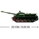 TANQUE SLUBAN WWII SU-85 338 PCS VERDE