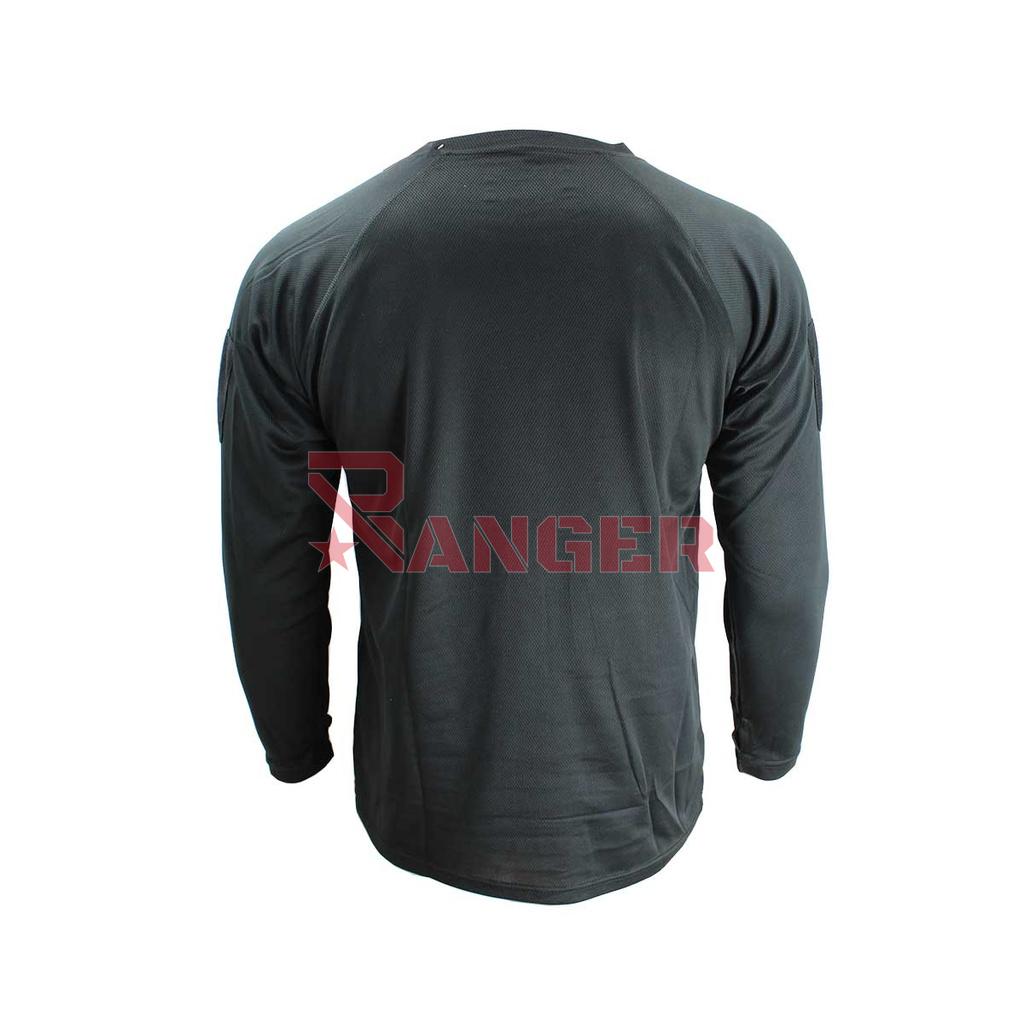 CAMISETA IMMORTAL QUICK DRY TACTICA M/LARGA NEGRA