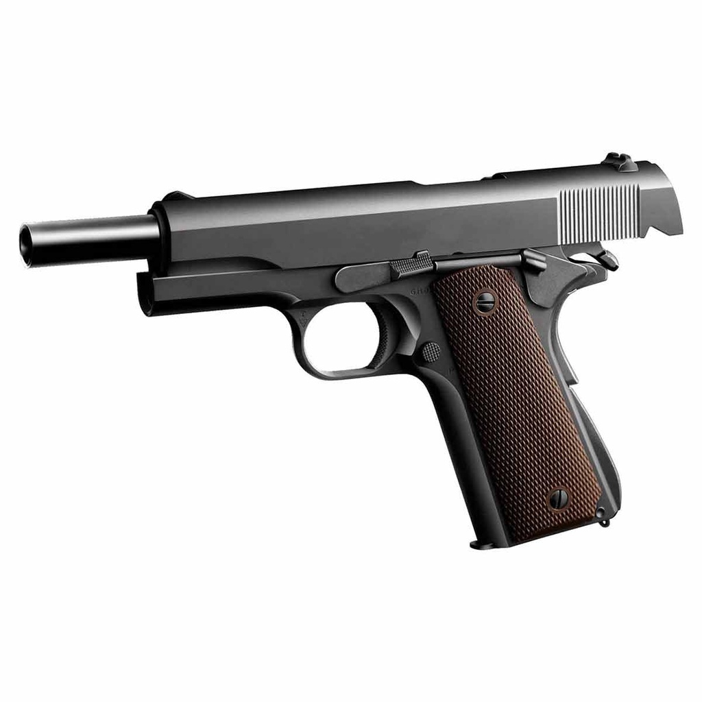 PISTOLA MARUI 1911 A1 GAS NEGRA-MARRON
