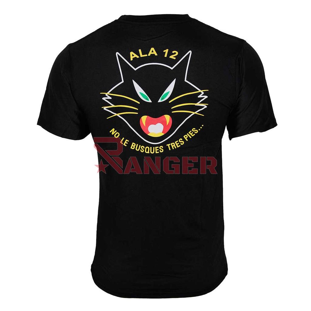 CAMISETA IMMORTAL ALA 12 GATO NEGRA