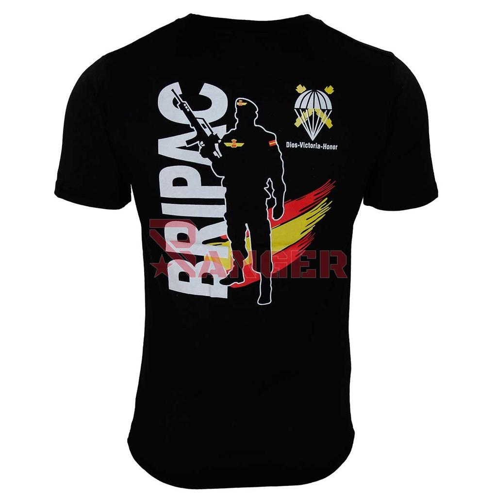 CAMISETA IMMORTAL BRIPAC ESPAÑA SILUETA NEGRA
