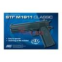 PISTOLA ASG STI M1911 MUELLE NEGRO