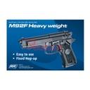 PISTOLA ASG M92F HEAVY WEIGHT MUELLE NEGRO