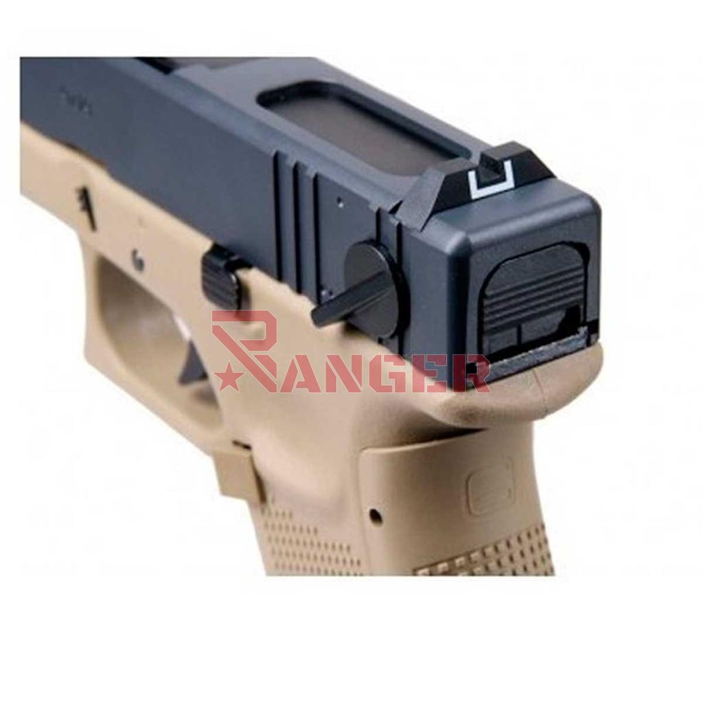 PISTOLA WE G18 V4 FULL METAL TAN-NEGRO