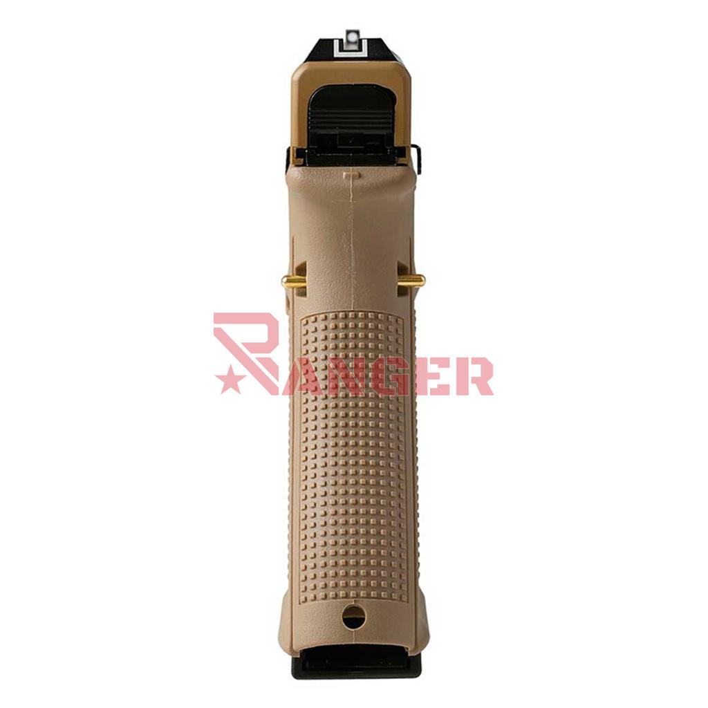 PISTOLA WE G17 V5 FULL METAL TAN