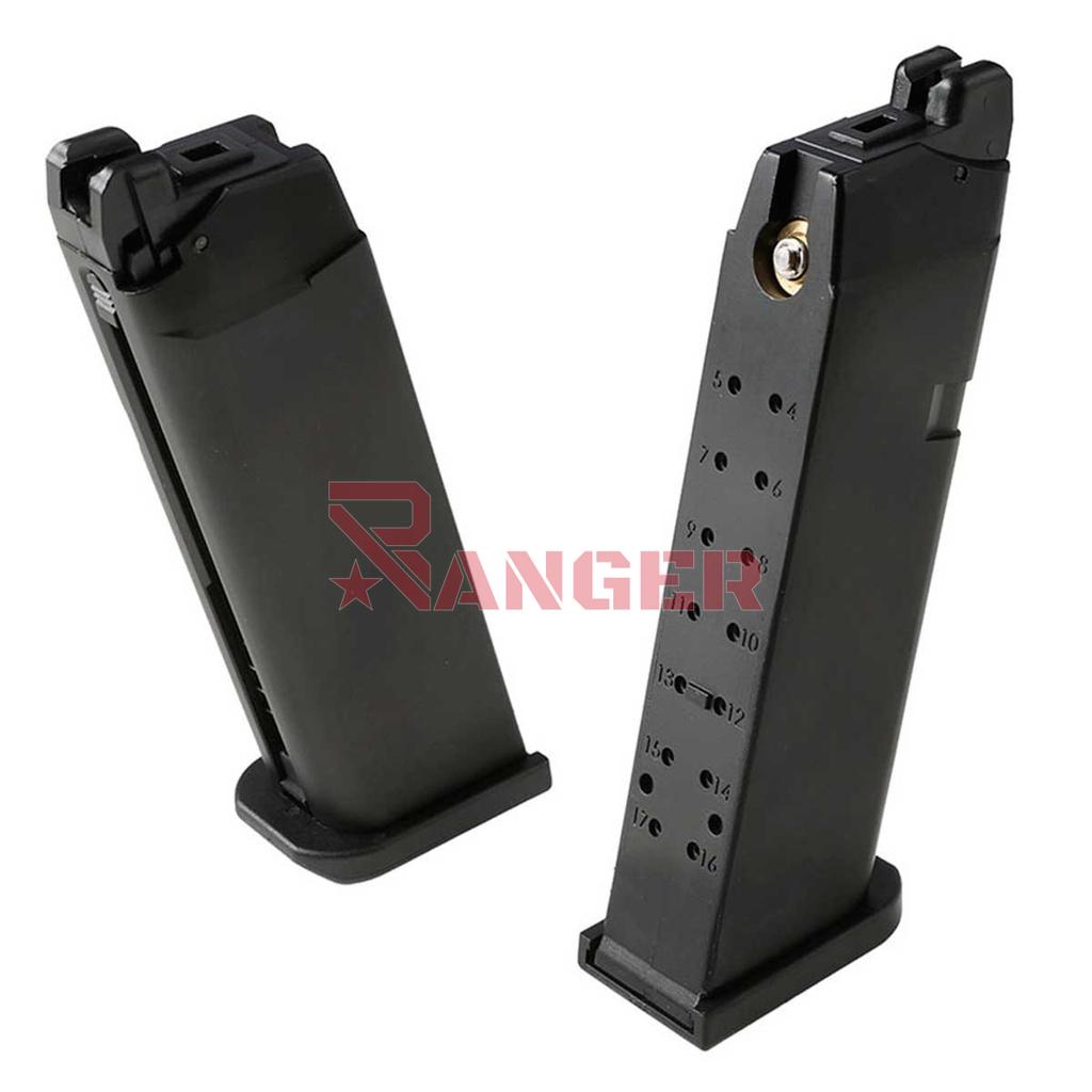 PISTOLA WE G17 V5 FULL METAL NEGRA