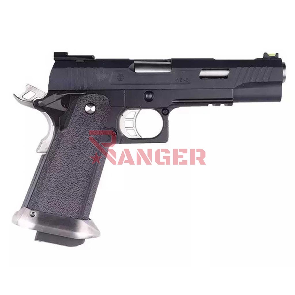 PISTOLA WE HI-CAPA 5.1 REX LONG FULL METAL NEGRA