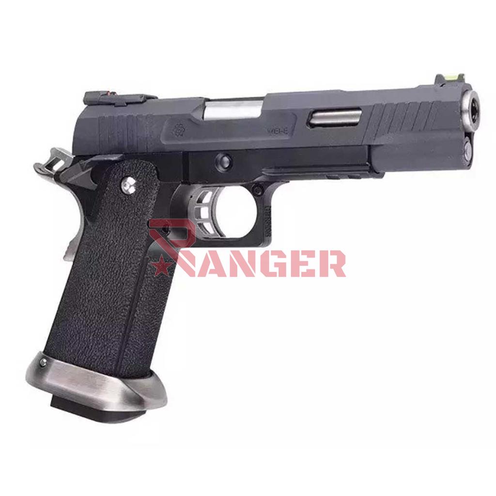 PISTOLA WE HI-CAPA 5.1 REX LONG FULL METAL NEGRA