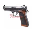 PISTOLA WE M92 SPS FULL METAL PLATA