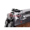 PISTOLA WE M92 SPS FULL METAL PLATA