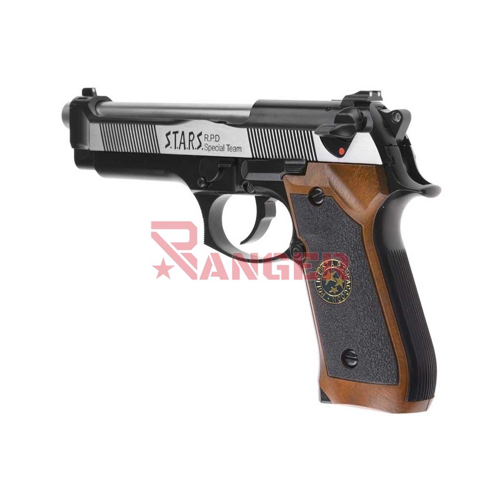 PISTOLA WE M92 SPS FULL METAL NEGRO-PLATA