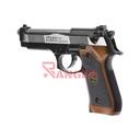 PISTOLA WE M92 SPS FULL METAL NEGRO-PLATA