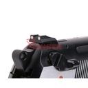 PISTOLA WE M92 SPS FULL METAL NEGRO-PLATA