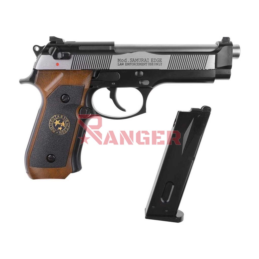 PISTOLA WE M92 SPS FULL METAL NEGRO-PLATA