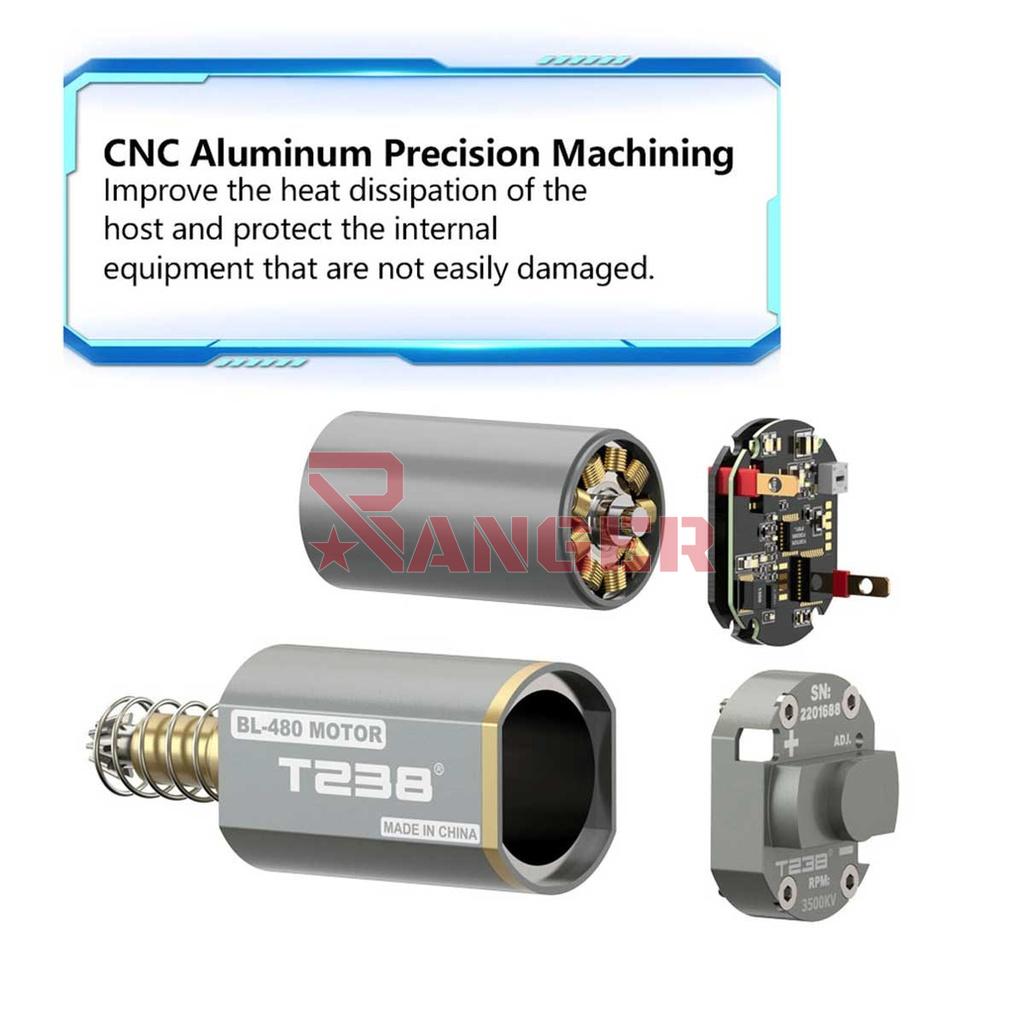 MOTOR BRUSHLESS T238 48000 LONG