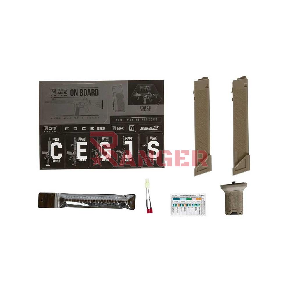 FUSIL SPECNA ARMS SA-X01 EDGE 2.0 ASTER NEGRO-TAN