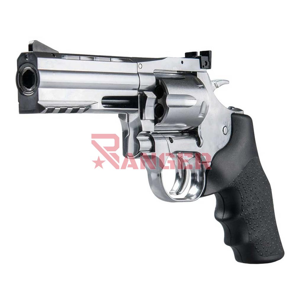 REVOLVER ASG DAN WESSON 715 4" CO2 PLATA