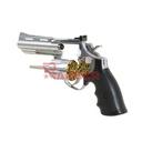 REVOLVER HFC 2.5" HG-132C-1 GAS PLATA