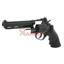 REVOLVER HFC 4" HG-133B-1 GAS NEGRO