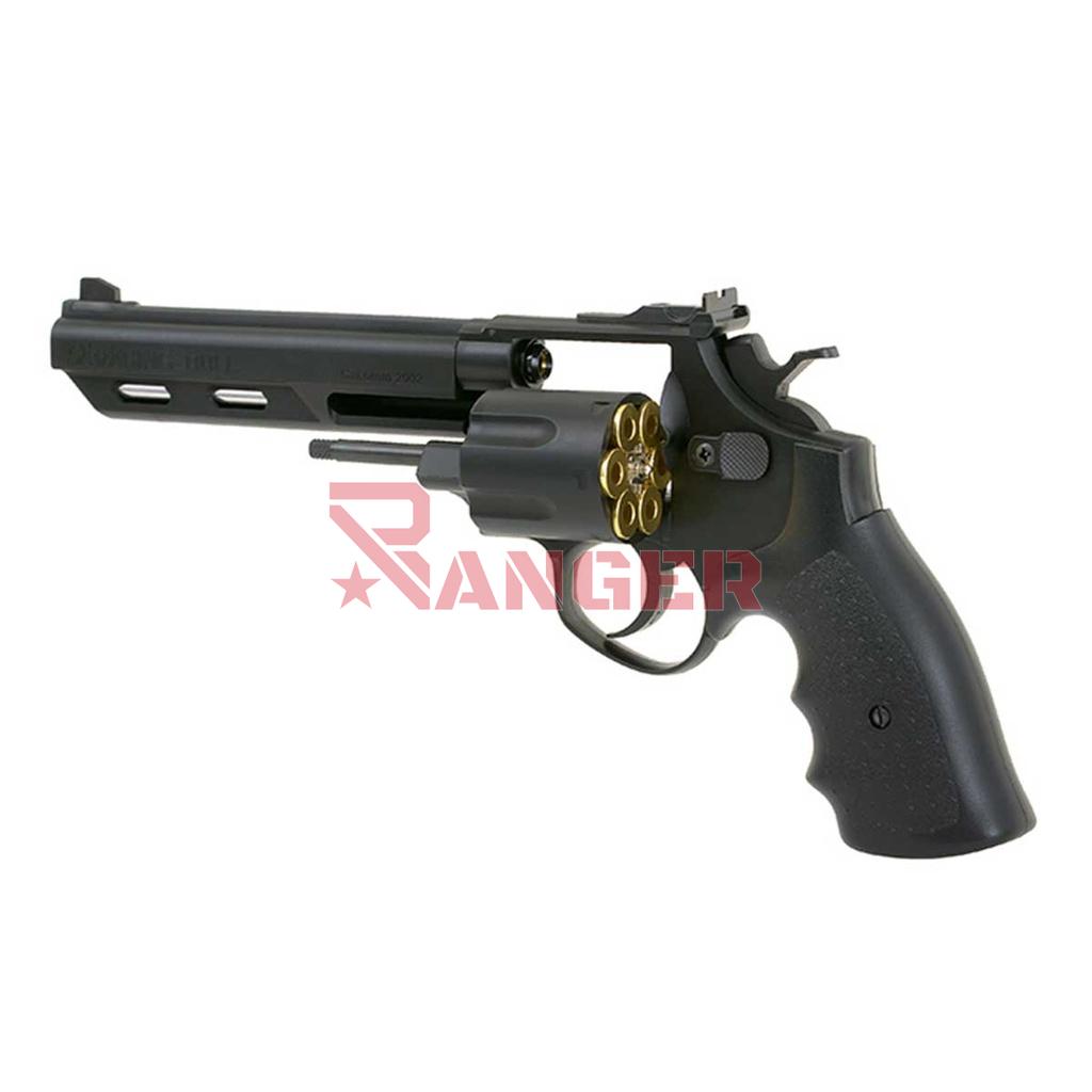 REVOLVER HFC 4" HG-133B-1 GAS NEGRO