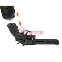REVOLVER HFC 4" HG-133B-1 GAS NEGRO