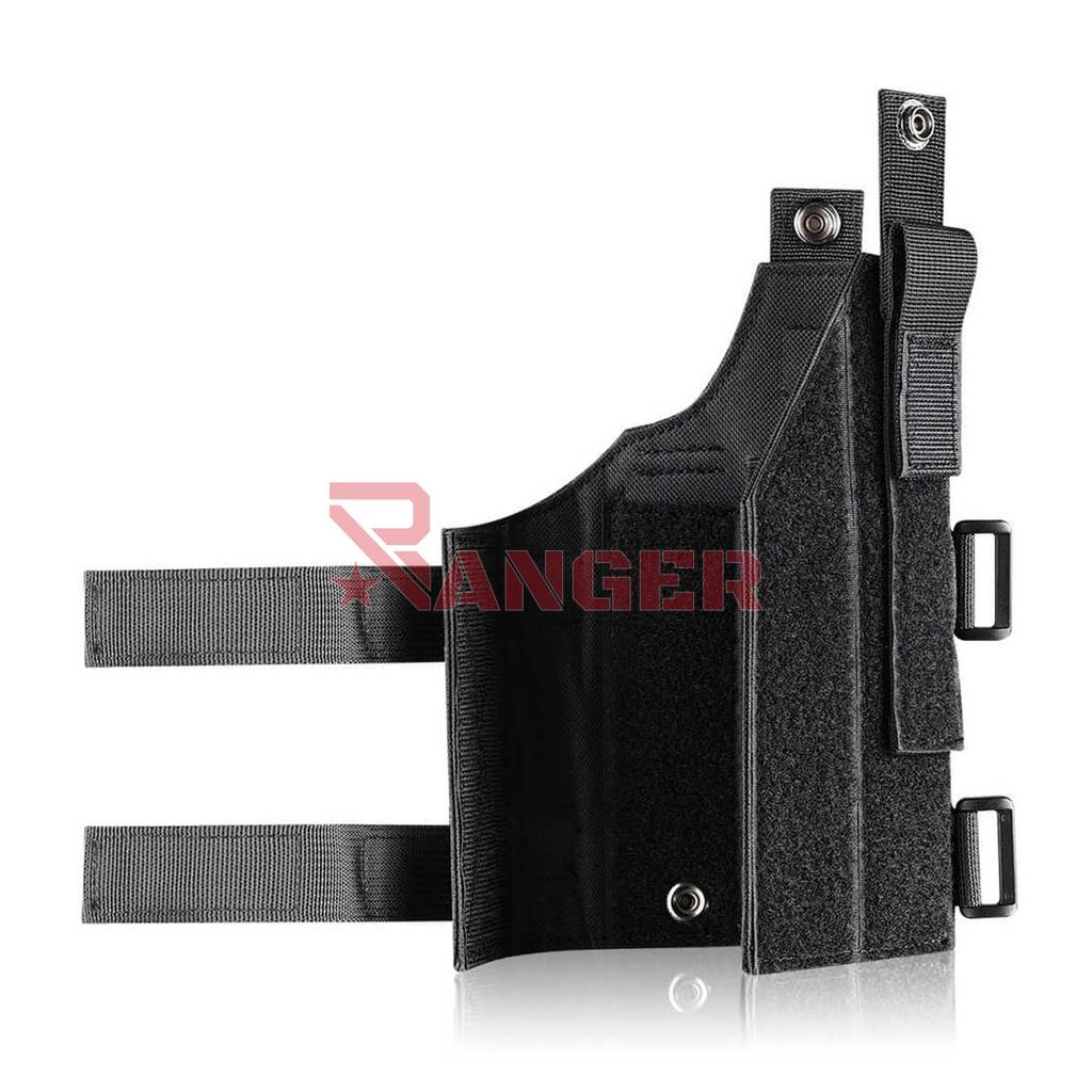 FUNDA PISTOLA CORDURA AMOMAX UNIVERSAL NEGRA