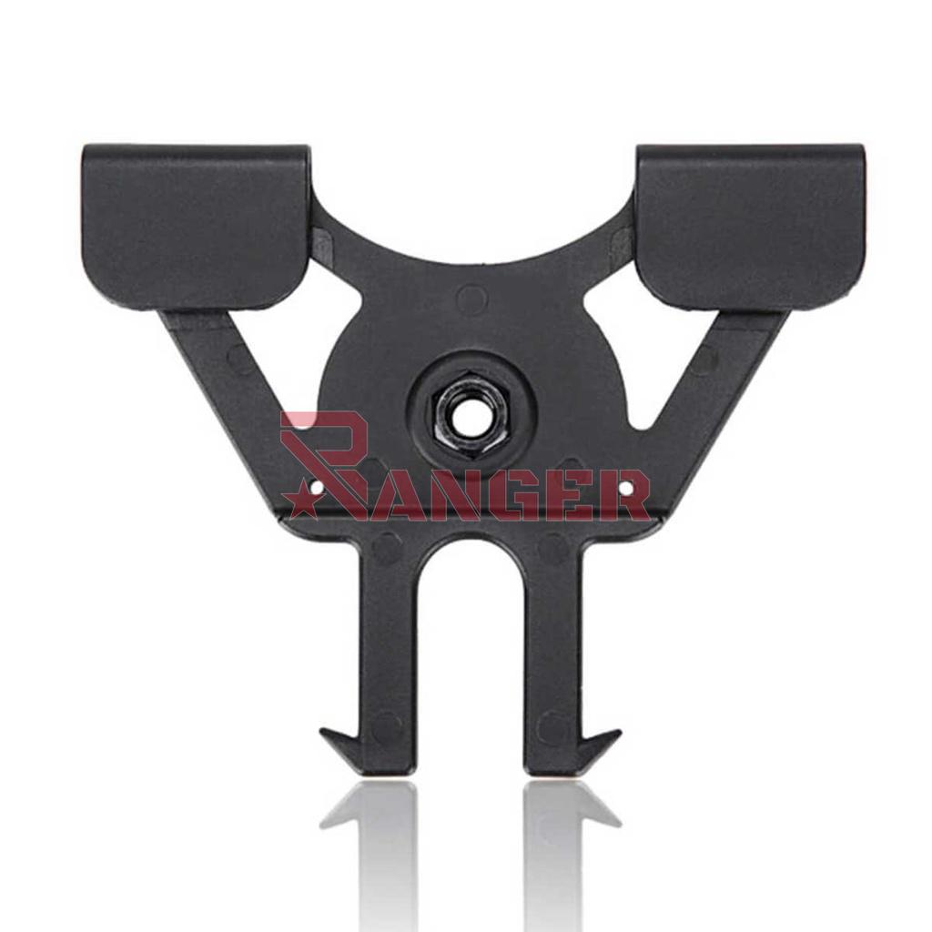 ADAPTADOR PISTOLA RIGIDO MOLLE AMOMAX TRIANGULO NEGRO