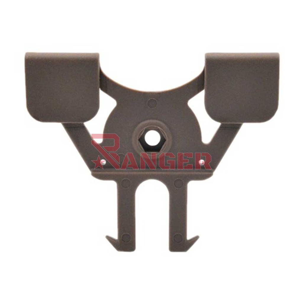 ADAPTADOR PISTOLA RIGIDO MOLLE AMOMAX TRIANGULO TAN